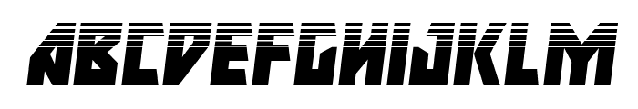 Major Force Halftone Italic Font LOWERCASE