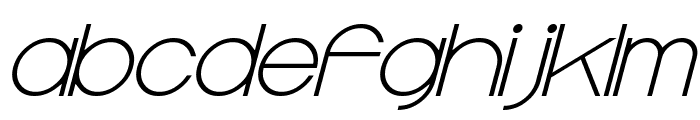 Majoram Bold Italic Font LOWERCASE