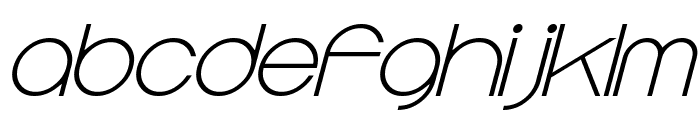 Majoram Sans Bold Italic Font LOWERCASE