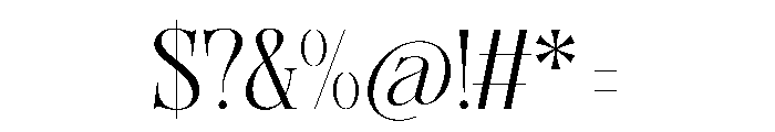 Makcasa Font OTHER CHARS