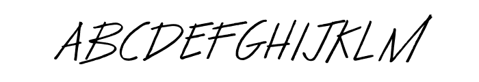Make Believe Font UPPERCASE
