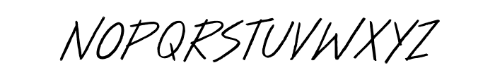 Make Believe Font UPPERCASE