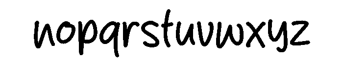 Make Choco Font LOWERCASE