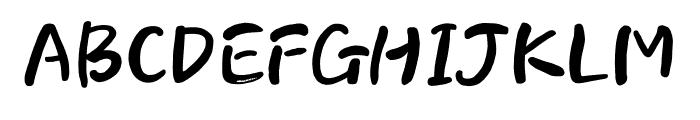 Makgeolli Font UPPERCASE