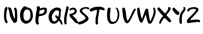 Makgeolli Font UPPERCASE