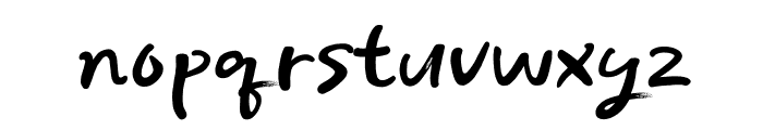 Makgeolli Font LOWERCASE