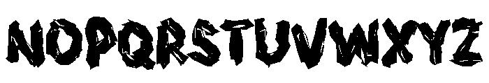 Makore Font UPPERCASE