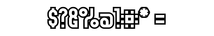 MakushkaKontura Font OTHER CHARS