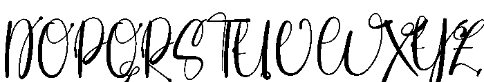 Maladewa Font UPPERCASE