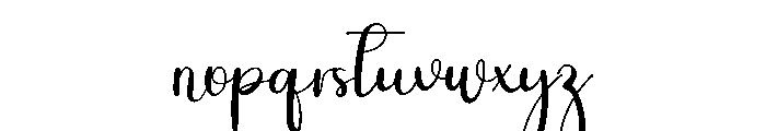Maladewa Font LOWERCASE