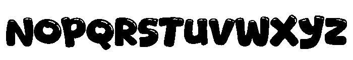 Malam Poek Font UPPERCASE