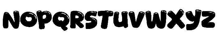 Malam Poek Font LOWERCASE