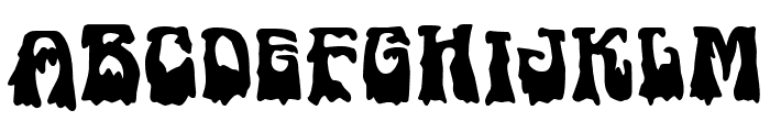 Malditos Hippies Font UPPERCASE