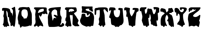 Malditos Hippies Font UPPERCASE