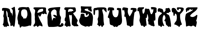 Malditos Hippies Font LOWERCASE