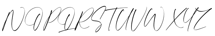 Maldives Signature Font UPPERCASE