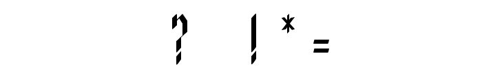 Malegroth-Regular Font OTHER CHARS