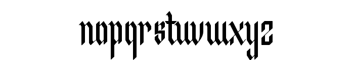 Malegroth-Regular Font LOWERCASE