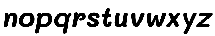Mali Bold Italic Font LOWERCASE