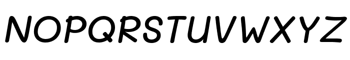 Mali Medium Italic Font UPPERCASE