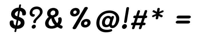 Mali SemiBold Italic Font OTHER CHARS