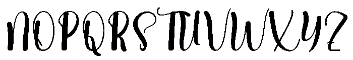 Malibu Nights Font UPPERCASE
