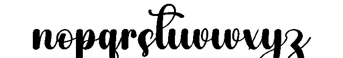 Malibu Nights Font LOWERCASE