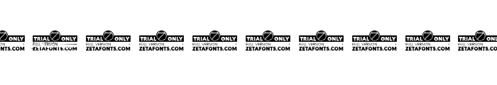 Malik Trial Extralight Italic Font OTHER CHARS