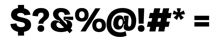 MalintonTrialVersion-ExtBd Font OTHER CHARS