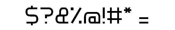 Malkor Regular Font OTHER CHARS