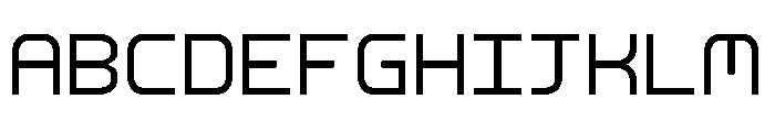 Malkor Regular Font UPPERCASE