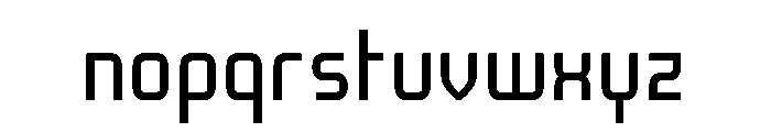 Malkor Regular Font LOWERCASE