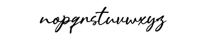 Malline Font LOWERCASE