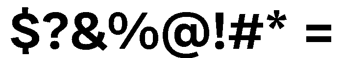 MalnorSans-BoldUltraExpanded Font OTHER CHARS