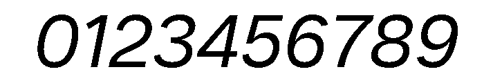 MalnorSans-UltExpObliq Font OTHER CHARS