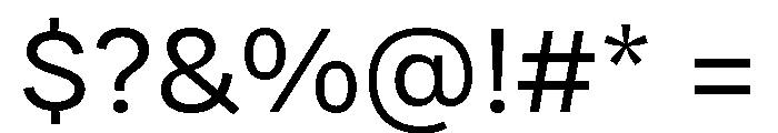 MalnorSans-UltraExpanded Font OTHER CHARS