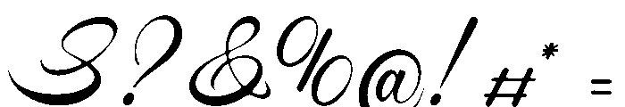 Malograh Font OTHER CHARS