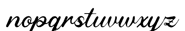 Malograh Font LOWERCASE
