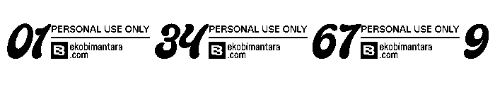 Maloha Trial Font OTHER CHARS