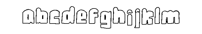 Malomesto Regular Font UPPERCASE