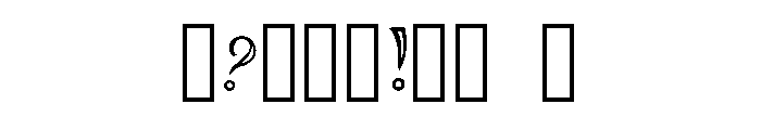 Malonzo Medium Font OTHER CHARS