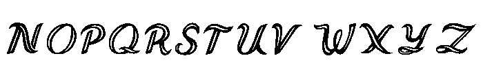 Malonzo Medium Font UPPERCASE
