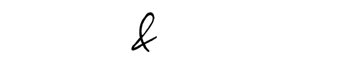 Malverya Personal Use Font OTHER CHARS