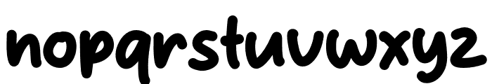 Malvian Font LOWERCASE