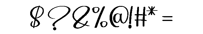 Mama Forever Font OTHER CHARS
