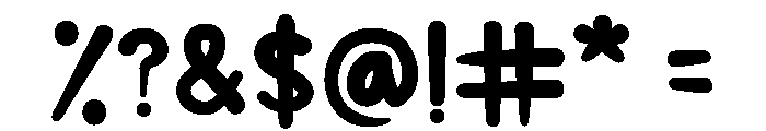 Mamonme Font OTHER CHARS