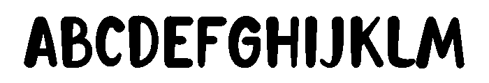 Mamonme Font UPPERCASE