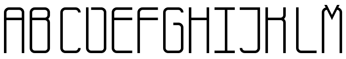 Manaffe-Zero Yunis Regular Font LOWERCASE