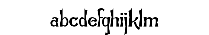 Manchuria  Normal Font LOWERCASE