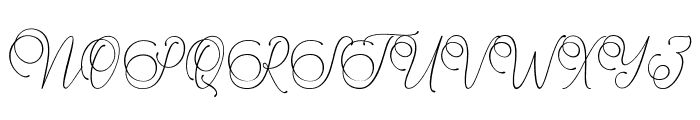 Mandailing Font UPPERCASE
